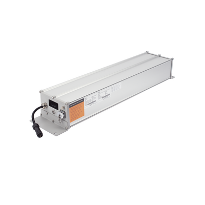 Batería de Ion-Litio para Videovigilancia 1280 Wh,  100Ah,  Controlador Incluido, Conexión Directa a Panel Solar y Salida de 12 Vcc o 24 Vcc - Toer