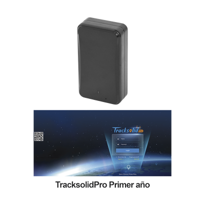 KIT Rastreador vehicular magnético / Especial para contenedores u oculto en vehículo / batería de larga duración / incluye una licencia anual para plataforma TracksolidPro - Toer