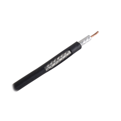 RG-8X, Metro de Cable Coaxial Ultra Flexible, Conductor Central de Cobre Trenzado, Malla de Cobre Estañado, 50 Ohms