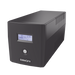 UPS 1000VA/600 W Pantalla LCD / Línea Interactiva 120Vca / 6 tomas 5-15R (4 Respaldadas) / Regulación de Voltaje / Protección RJ45 - Toer