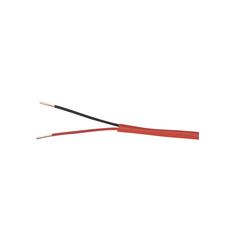 LP216-FIRE Alambre de Alarma contra Incendios - Bobina de 305 Metros: 2 x 16 AWG, Rojo, Tipo FPLR, (UL) FT4, Ideal para Sistemas de Detección y Evacuación de Incendios