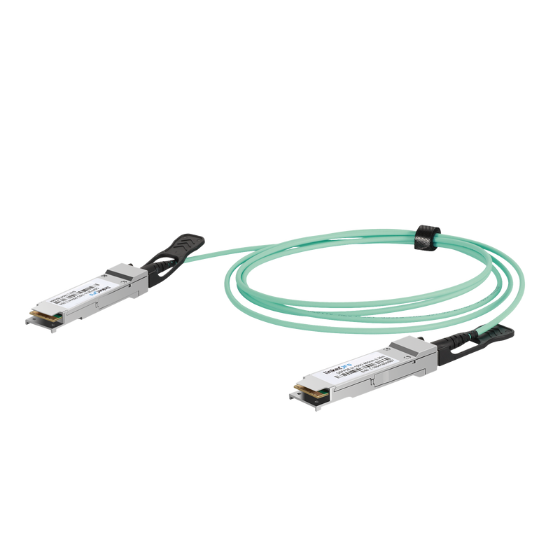 LP-AOC-100G-1M Cable AOC QSFP28 de 100 Gbps a 100 Gbps / Cable de fibra óptica Activo / Longitud: 1 metro
