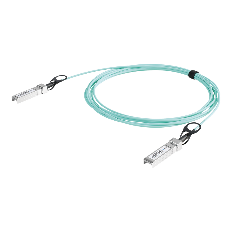 LP-AOC-10G-5M Cable AOC SFP+ de 1&10 Gbps a 1&10 Gbps / Cable de fibra óptica Activo / Longitud: 5 metros