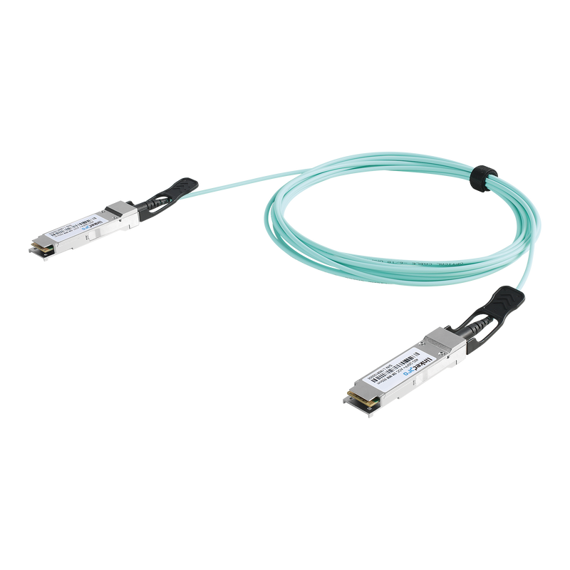 LP-AOC-40G-3M Cable AOC QSFP+ de 40 Gbps a 40 Gbps / Cable de fibra óptica Activo / Longitud: 3 metros