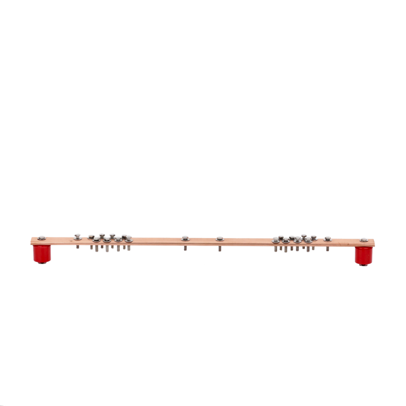 Barra de Distribución de Tierra Física para Montaje en Rack 19