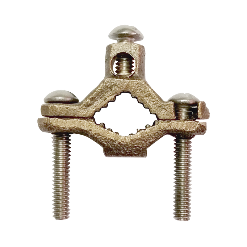 Conector para Tubo de hasta 1 1/4 a cable Cal. 4 AWG. Ideal para Aterrizaje de Torres TZ