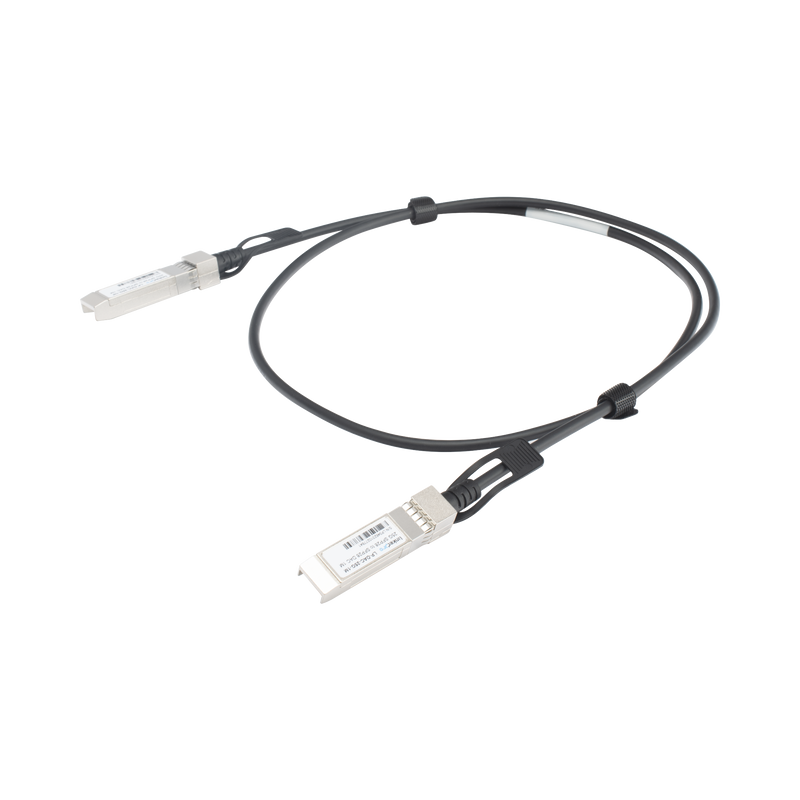 Cable DAC SFP28 de 25 Gbps a 25 Gbps / Passive Direct Attach Copper Twinax Cable / Longitud: 1 metro