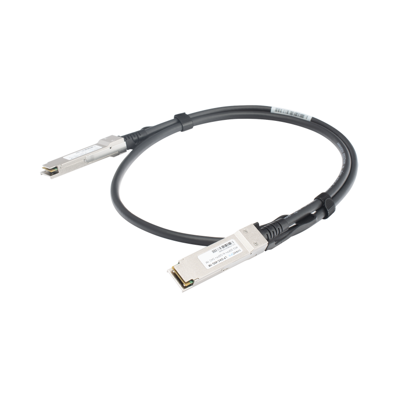 Cable DAC QSFP+ de 40 Gbps a 40 Gbps / Passive Direct Attach Copper Twinax Cable / Longitud: 1 metros