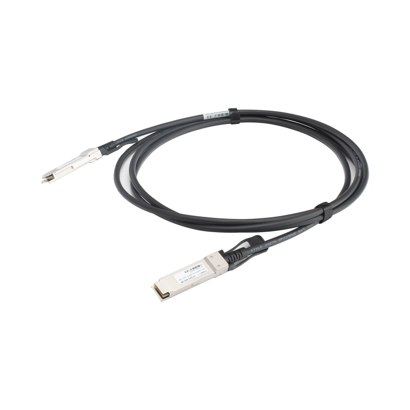 Cable DAC QSFP+ de 40 Gbps a 40 Gbps / Passive Direct Attach Copper Twinax Cable / Longitud: 3 metros