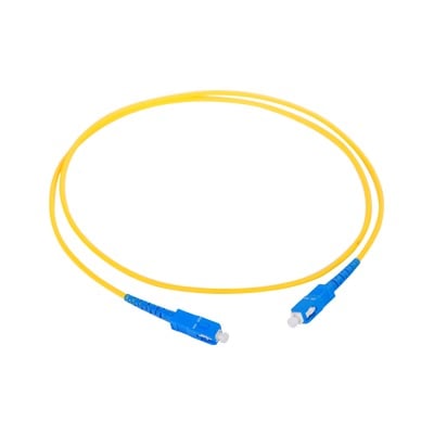 LP-FO-6019B Jumper de Fibra Óptica Monomodo SC/SC Simplex de 1 metro