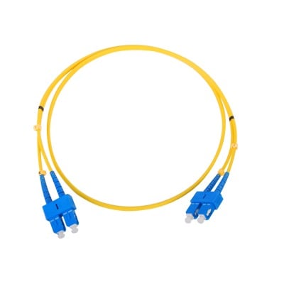 LP-FO-6053B Jumper de Fibra Óptica Monomodo SC/SC Duplex de 1 metro