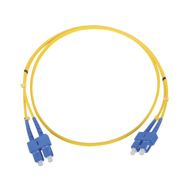 LPFO6053B5M Jumper de Fibra Óptica Monomodo SC/SC Duplex de 5 metros