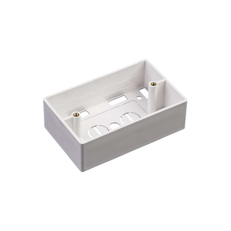 LP-FP-33 Caja de Pared Universal, Color blanco, Para montaje con Placas de Pared