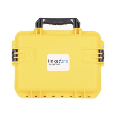 Kit de herramientas para terminación de conectores mecánicos de fibra óptica, incluye maletín ideal para transportar con especificación militar (uso rudo) - Toer