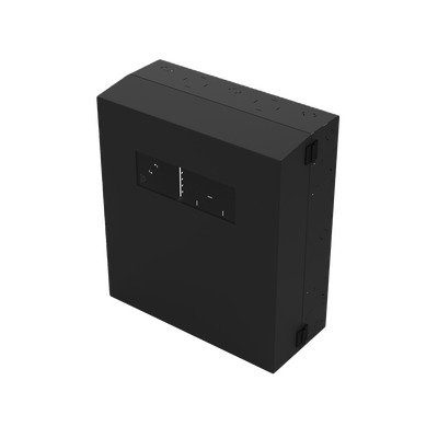 Gabinete de Pared con Rack Horizontal de 6 UR, con Ventanilla de Inspección, Se envía el Gabinete Armado. - Toer