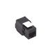 Módulo Jack Keystone Cat6 (toolless), con terminación en ángulo 180 º Color Negro, Compatible con Faceplate y Patchpanel Linkedpro - Toer