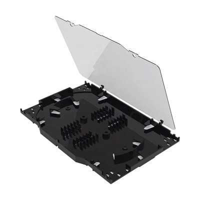 Charola de Empalme para Fibra Óptica, Protección para 24 Empalmes de Fusión o Mecánicos, Compatible con Distribuidor LPODF8024 - Toer