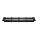 Panel de parcheo de impacto (110) UTP de 48 puertos Cat6, 19in, 2U, con barra para organizar cable - Toer