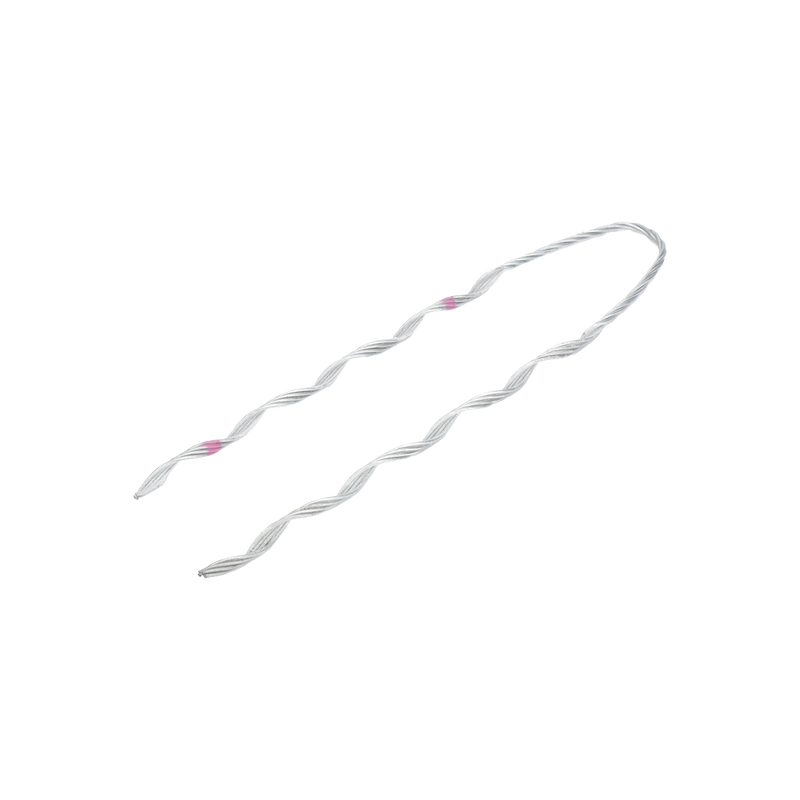 Remate Preformado de Acero Galvanizado para Fibra Mini-ADSS de 24 hilos, diámetros 7.5 - 8 mm