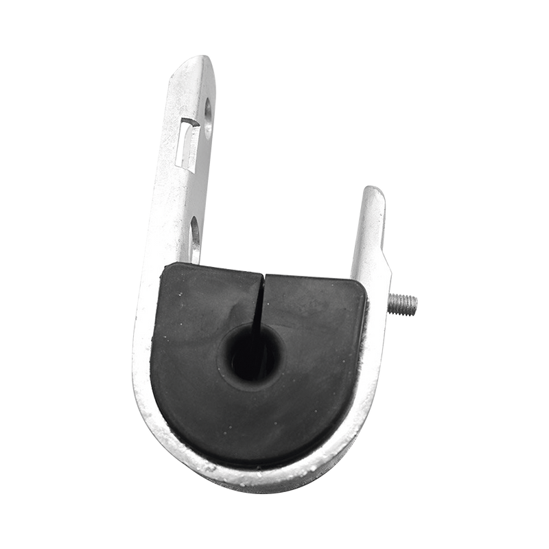 Herraje de Suspensión tipo J para fibra ADSS ? 10-15 mm