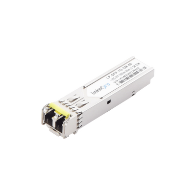 Transceptor Óptico SFP (Mini-Gbic) / Monomodo 1550 nm / 1.25 Gbps / 1000BASE-ZX / Conectores LC/UPC Dúplex / DDM / Hasta 80 km - Toer