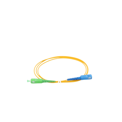 Jumper de Fibra Óptica Monomodo SC/APC-SC/UPC Simplex de 1 metro, 2mm - Toer