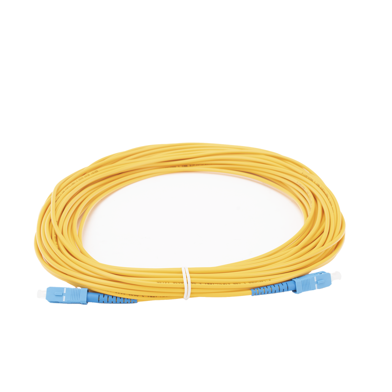 LPSM3SCUSCUS10 Jumper de Fibra Óptica Monomodo SC/UPC-SC/UPC Simplex de 10 metros,  3mm