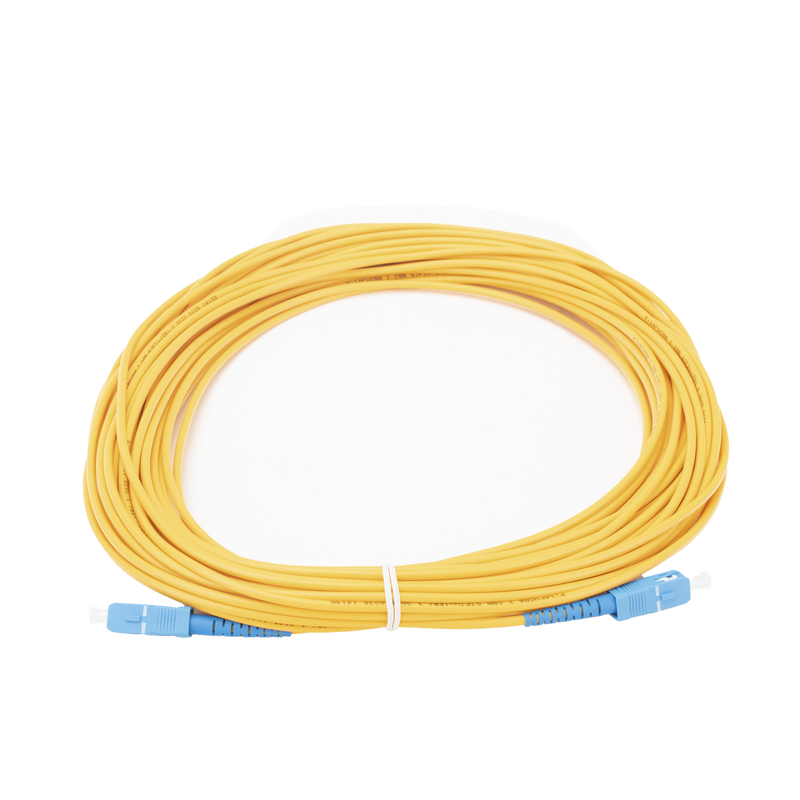 LPSM3SCUSCUS20 Jumper de Fibra Óptica Monomodo SC/UPC-SC/UPC Simplex de 20 metros,  3mm