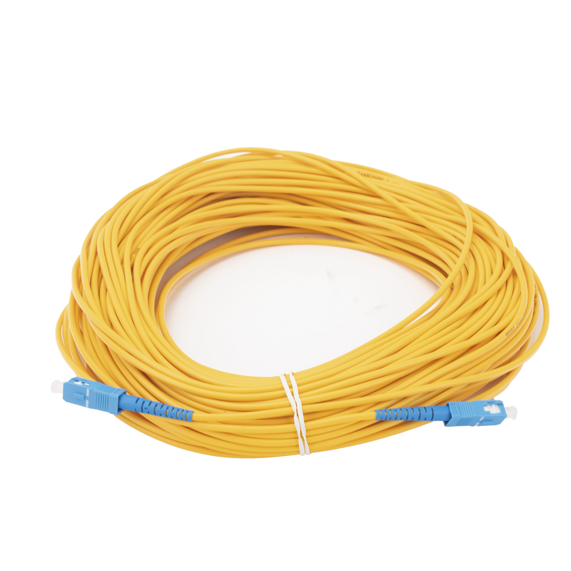LPSM3SCUSCUS50 Jumper de Fibra Óptica Monomodo SC/UPC-SC/UPC Simplex de 50 metros,  3mm