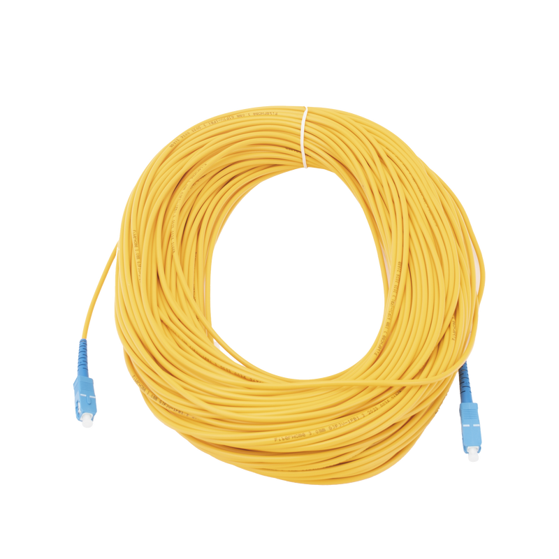 LPSM3SCUSCUS60 Jumper de Fibra Óptica Monomodo SC/UPC-SC/UPC Simplex de 60 metros,  3mm