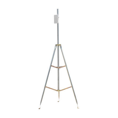 Kit de Montaje de Tripie con Mástil de 3 metros Ideal para instalar Antenas, Radios, Cámaras, etc... - Toer