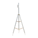 Kit de Montaje de Tripie con Mástil de 3 metros Ideal para instalar Antenas, Radios, Cámaras, etc... - Toer