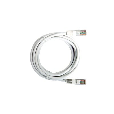 Cable de parcheo UTP Cat5e - 1 m - blanco - Toer
