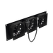 Kit de 3 Ventilador 110 Vca (12 x 12 cm) con Clavija 5-15P. Para instalación en Postes Rack - Toer