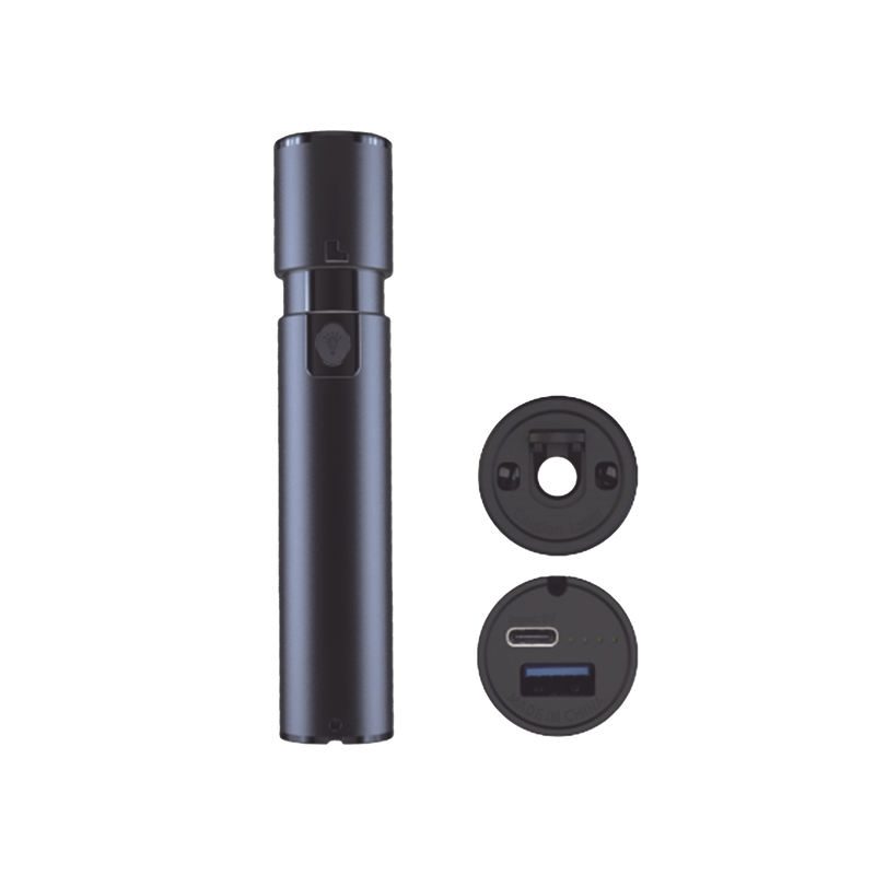 Localizador Visual de Fallos (VFL) / Para conectores SC, FC, ST / Hasta 8-10 km de Distancia / Recargable por puerto USB