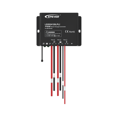 Controlador Solar de Carga y Descarga PWM 12/24V 20A