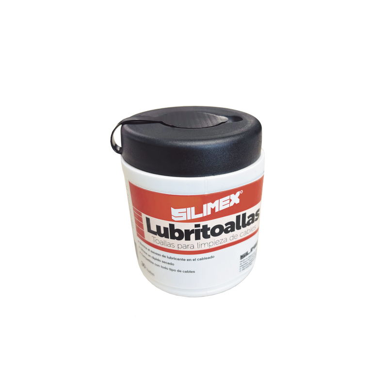 LUBRITOALLAS30 Lubritoallas para Cables / Elimina el Exceso de Lubricante en Jalado por Tuberías / Toallitas Húmedas con Doble Textura / Limpieza Rápida y Segura / Compatibles con Todo Tipo de Cableado / Presentación de 30 Piezas