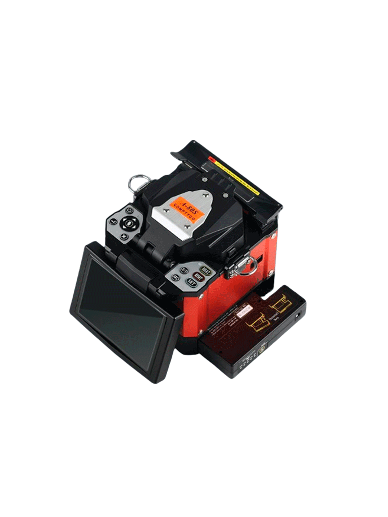 TCE LN-NET-A80S - Empalmador de Fibra Óptica 3 en 1, 110V, 5200mAh, Fusionadora de Fibra de 2.5kg, Calentamiento en 30s. Incluye Herramienta.