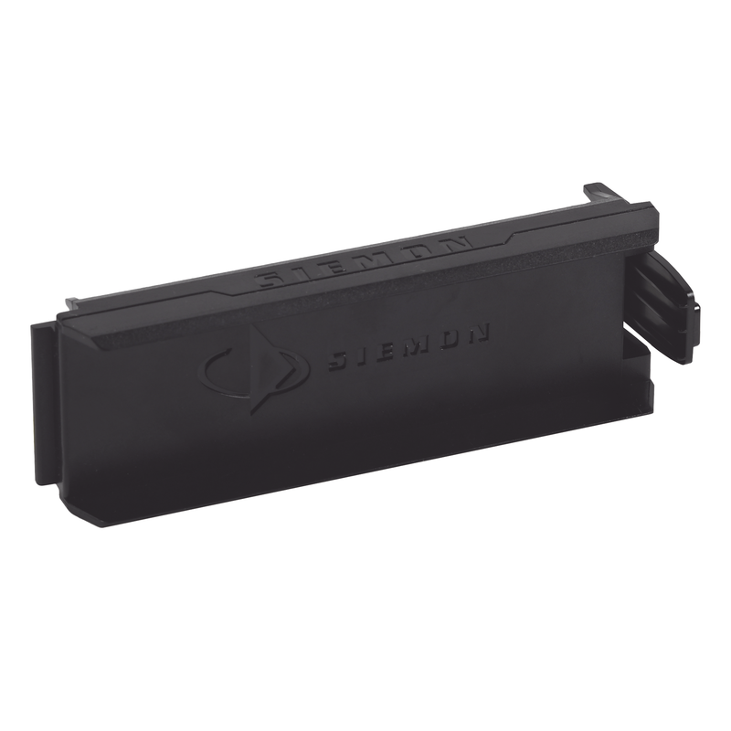 LVA-BLANK-01A Placa Ciega, Color Negro, Compatible con Distribuidores de Fibra óptica LightVerse Core, Plus y Pro