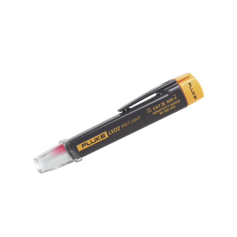 LVD2 Detector de Voltaje Sin Contacto, Rango de 90 a 600 Vca, Con Linterna LED de 100 mil Horas de Vida Útil