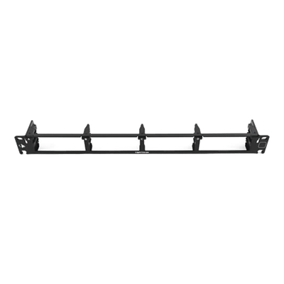 Fiber, Panel, Lightverse Combo, Rack Mount, 1U, Fixed Access, Empty, 4 Openings, Black, Shielded Flat Without Wire Manager