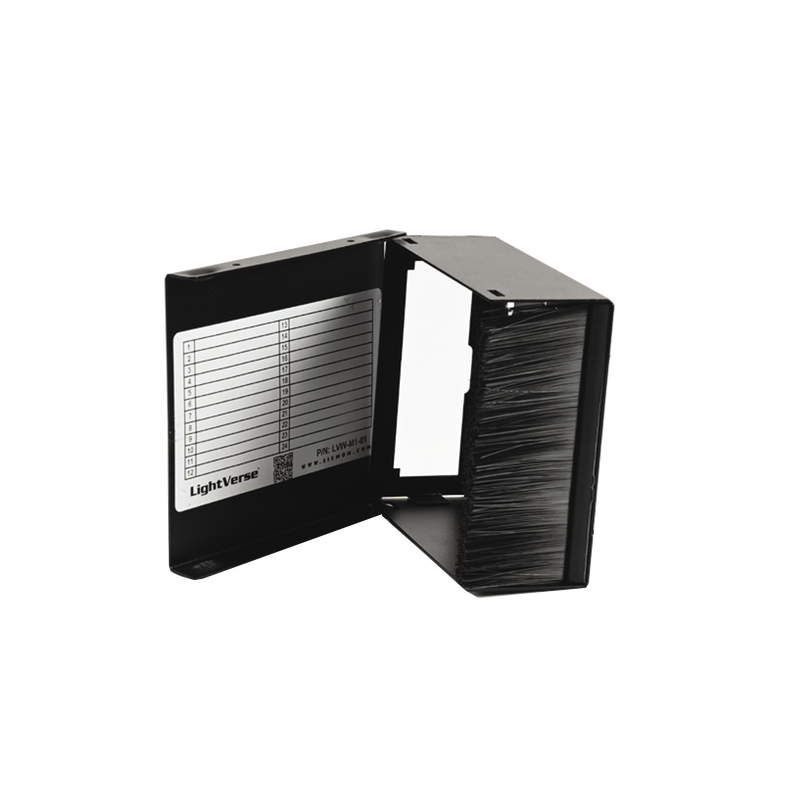 LVW-M1-01 FIBER, ENCLOSURE, LIGHTVERSE, WALL MOUNT, FIXED ACCESS, 1 OPENING, BLACK