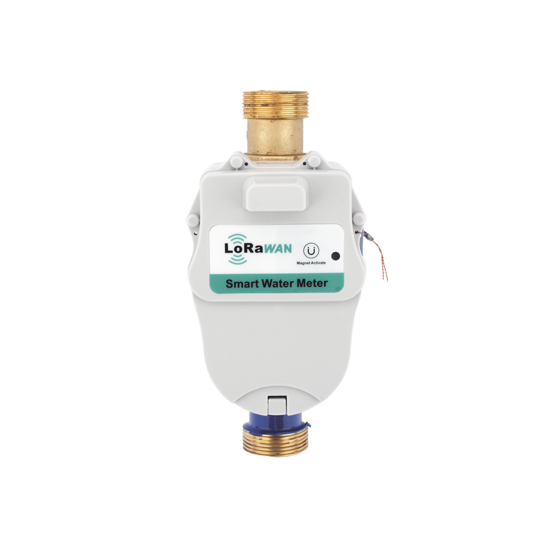 FLUJOMETRO DE AGUA  LORAWAN® PARA TUBERIA DE 1 PULGADA CON VALVULA DE CORTE DE FUJO