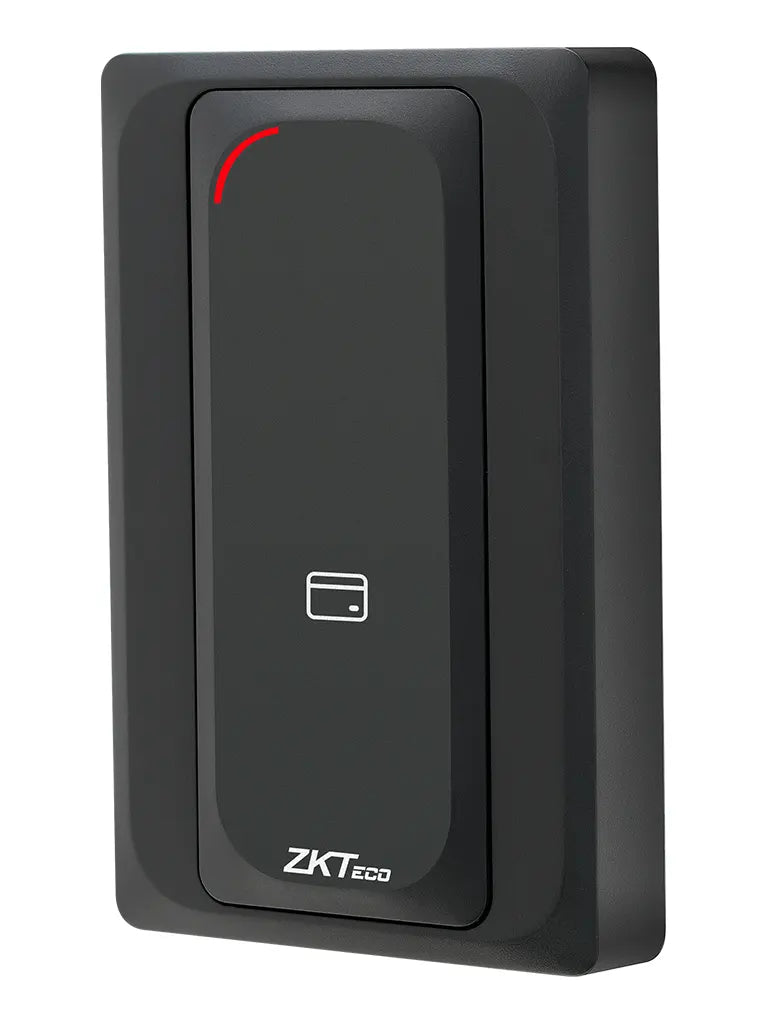 ZKTECO KR901S - Lector Esclavo de Tarjetas  ID 125 Khz y Mifare 13.56 MHz/  IP65/  Wiegand 26/ LED Indicador de Estado