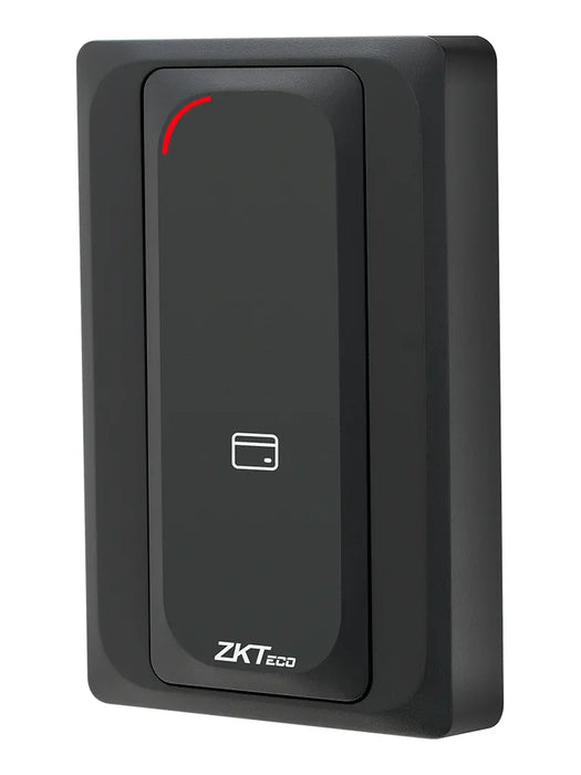 ZKTECO KR901S - Lector Esclavo de Tarjetas  ID 125 Khz y Mifare 13.56 MHz/  IP65/  Wiegand 26/ LED Indicador de Estado
