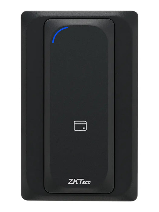 ZKTECO KR901S - Lector Esclavo de Tarjetas  ID 125 Khz y Mifare 13.56 MHz/  IP65/  Wiegand 26/ LED Indicador de Estado