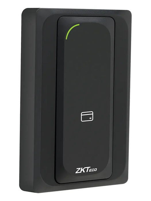 ZKTECO KR901S - Lector Esclavo de Tarjetas  ID 125 Khz y Mifare 13.56 MHz/  IP65/  Wiegand 26/ LED Indicador de Estado