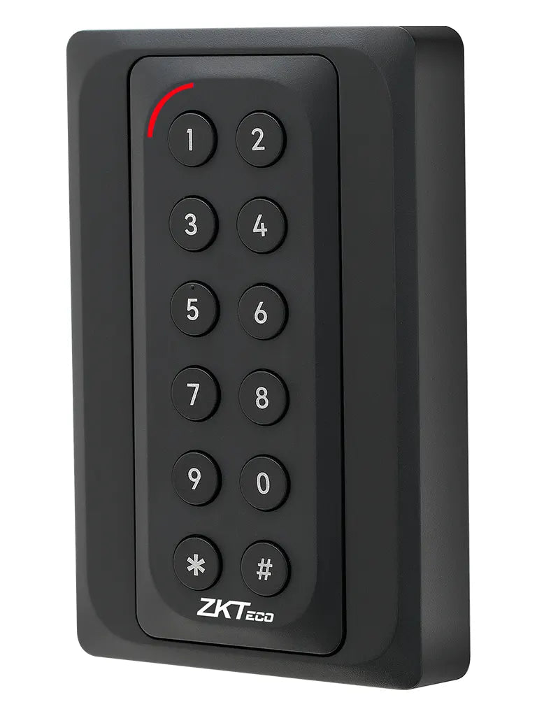ZKTECO KR902S - Lector Esclavo de Tarjetas  ID 125 Khz y Mifare 13.56 MHz/  IP65/  Wiegand 26/ LED Indicador de Estado