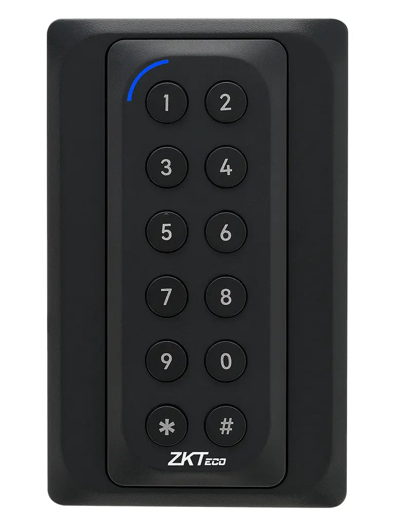 ZKTECO KR902S - Lector Esclavo de Tarjetas  ID 125 Khz y Mifare 13.56 MHz/  IP65/  Wiegand 26/ LED Indicador de Estado