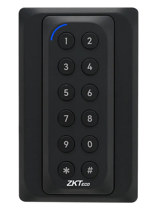 ZKTECO KR902S - Lector Esclavo de Tarjetas  ID 125 Khz y Mifare 13.56 MHz/  IP65/  Wiegand 26/ LED Indicador de Estado